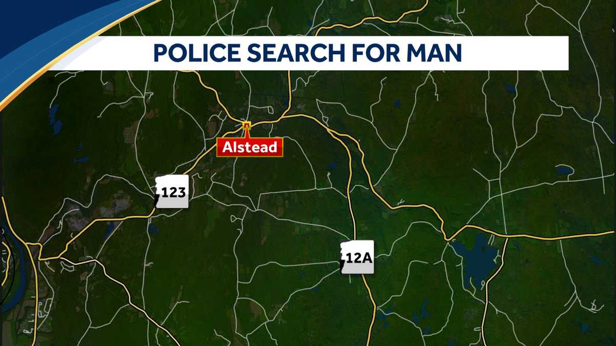 Suspect taken into custody after helicopter search in Alstead area