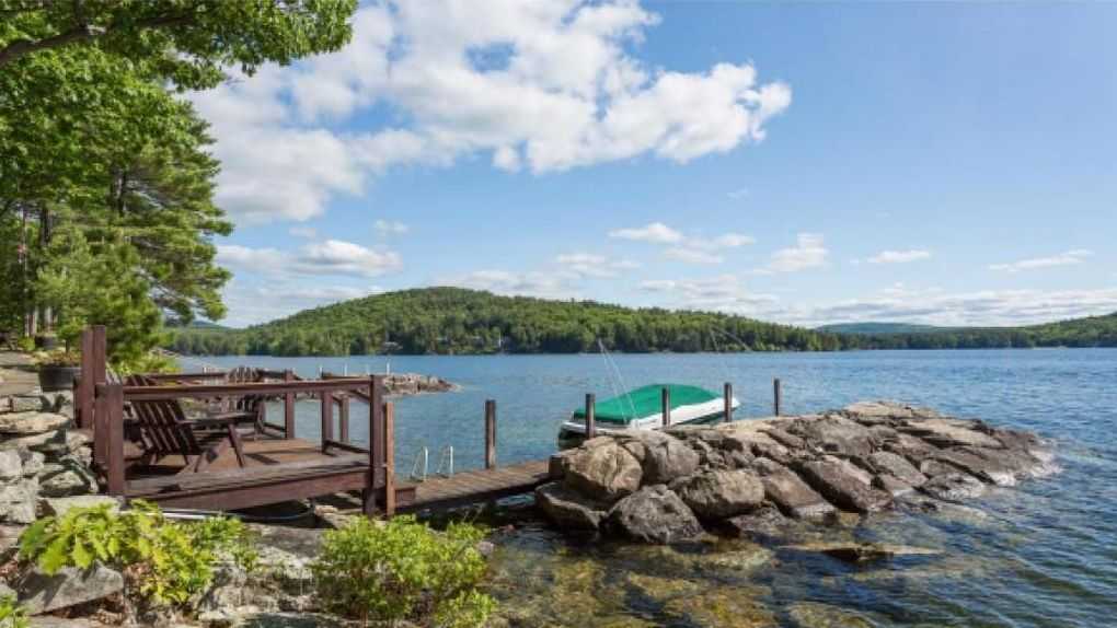Mansion Monday A lakeside estate on Alton Bay with stunning details