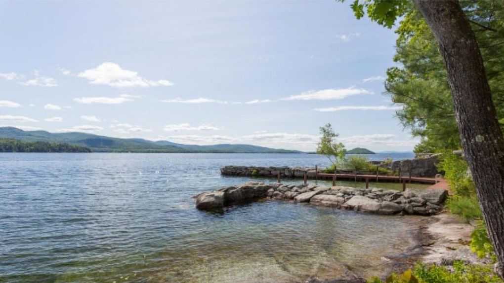 Mansion Monday A lakeside estate on Alton Bay with stunning details