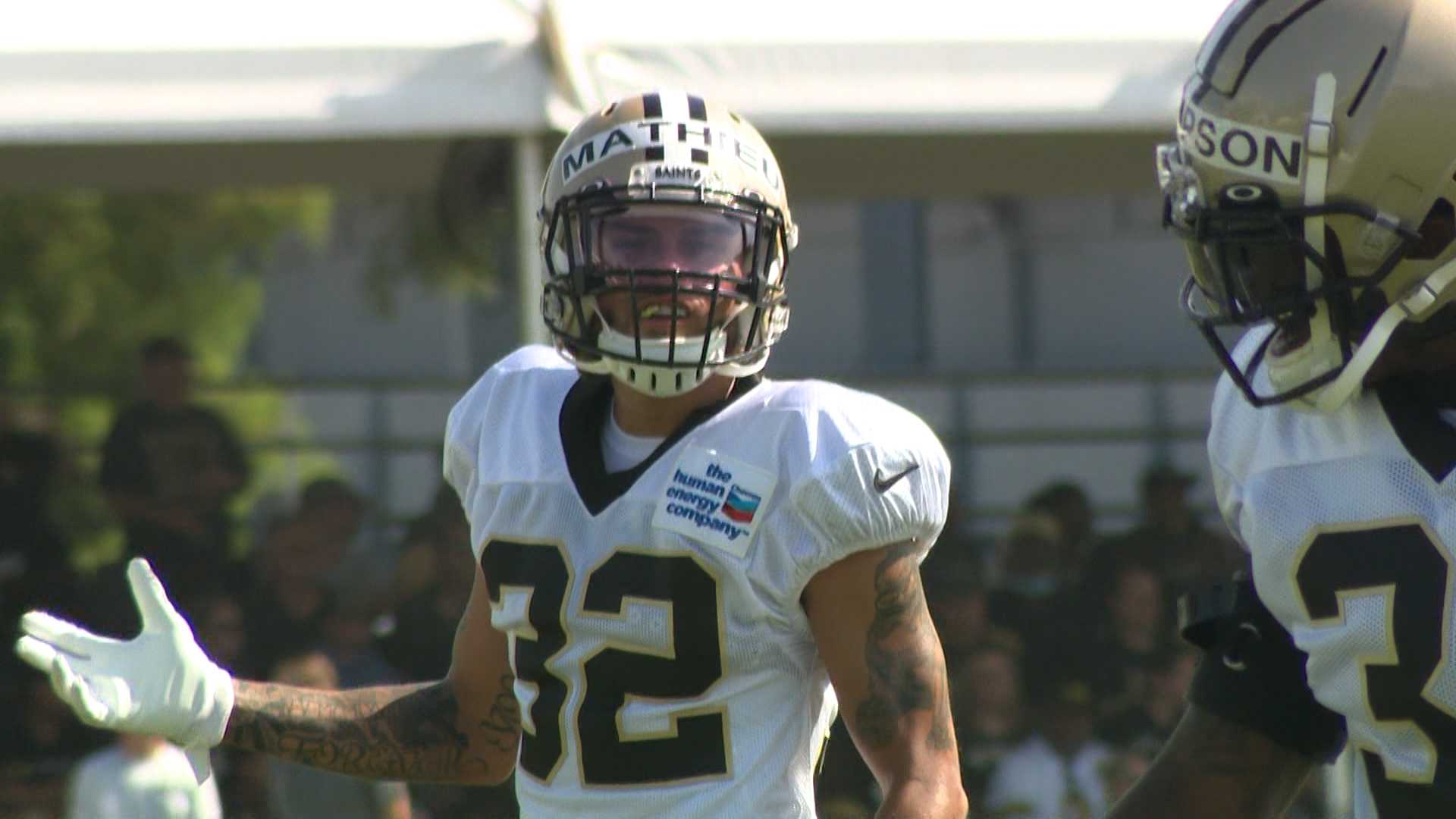 WATCH NOW: Saints Safety Tyrann Mathieu Talks Return To Training Camp