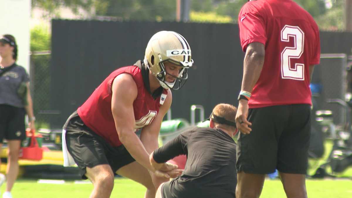 Saints' Thomas returns for voluntary practices, praises new QB Carr  Southwest News - Bally Sports