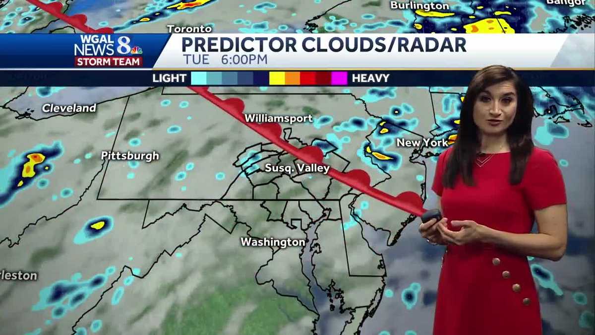 Angie Ragle Weatherman Soggy start, then rain tapers off later