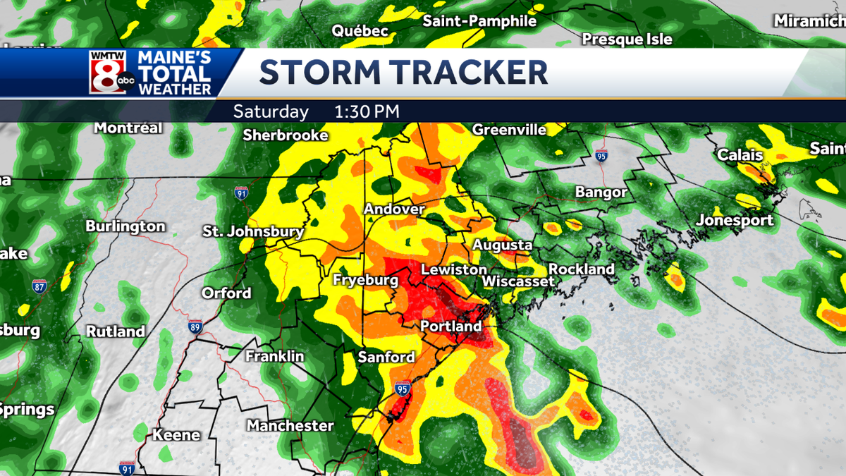 Tropical Storm Philippe forecast Maps, models for Maine