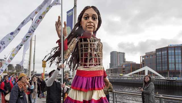 12-foot puppet coming to town - Vimarsana News