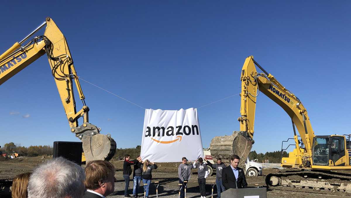 Amazon breaks ground on first fulfillment center in Pittsburgh area