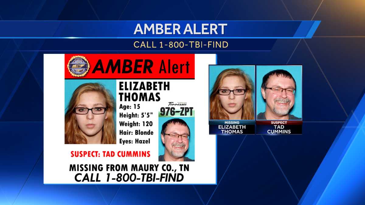 Amber Alert issued for missing Tennessee teenager