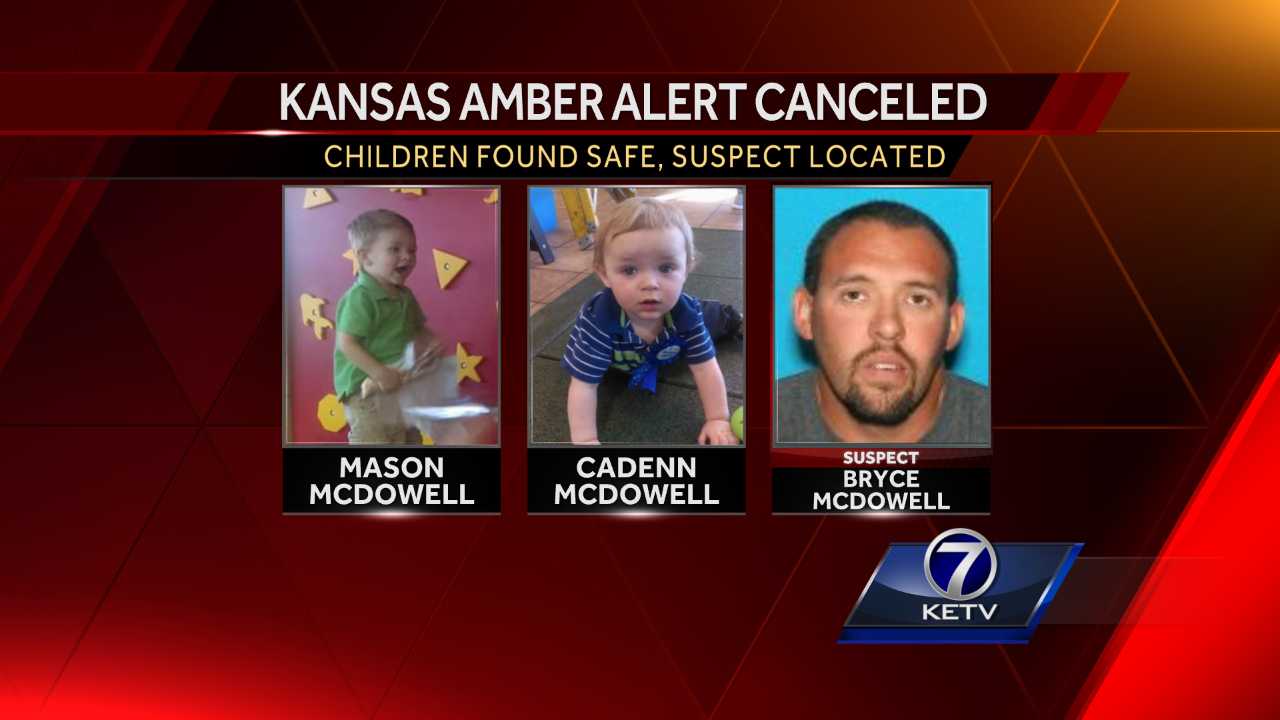 Kansas Children Safe After Amber Alert Canceled, Suspect In Custody