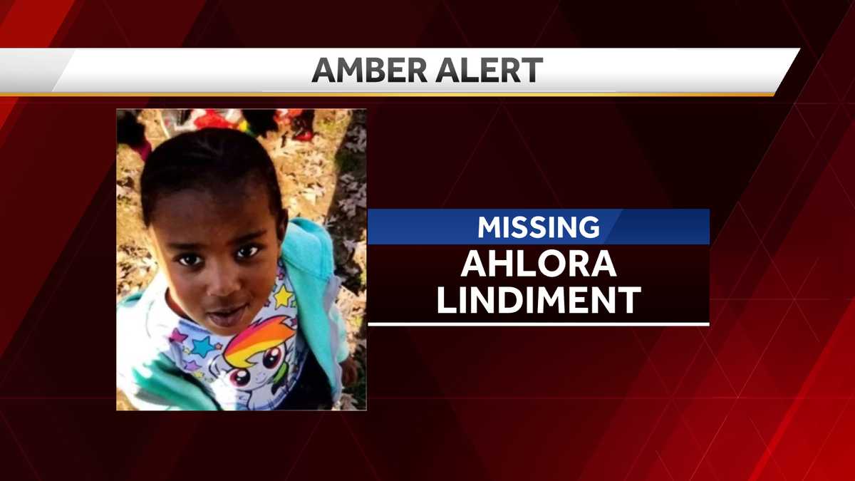AMBER alert canceled for 3yearold North Carolina girl Ahlora Ashanti