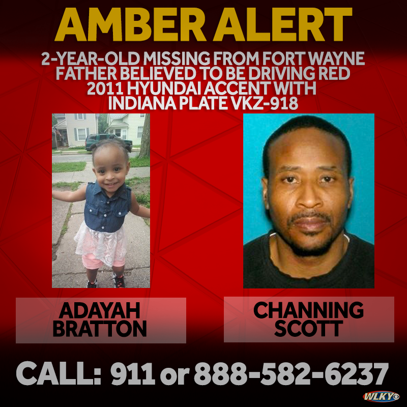 UPDATE: Amber Alert Issued For Indiana Girl Canceled