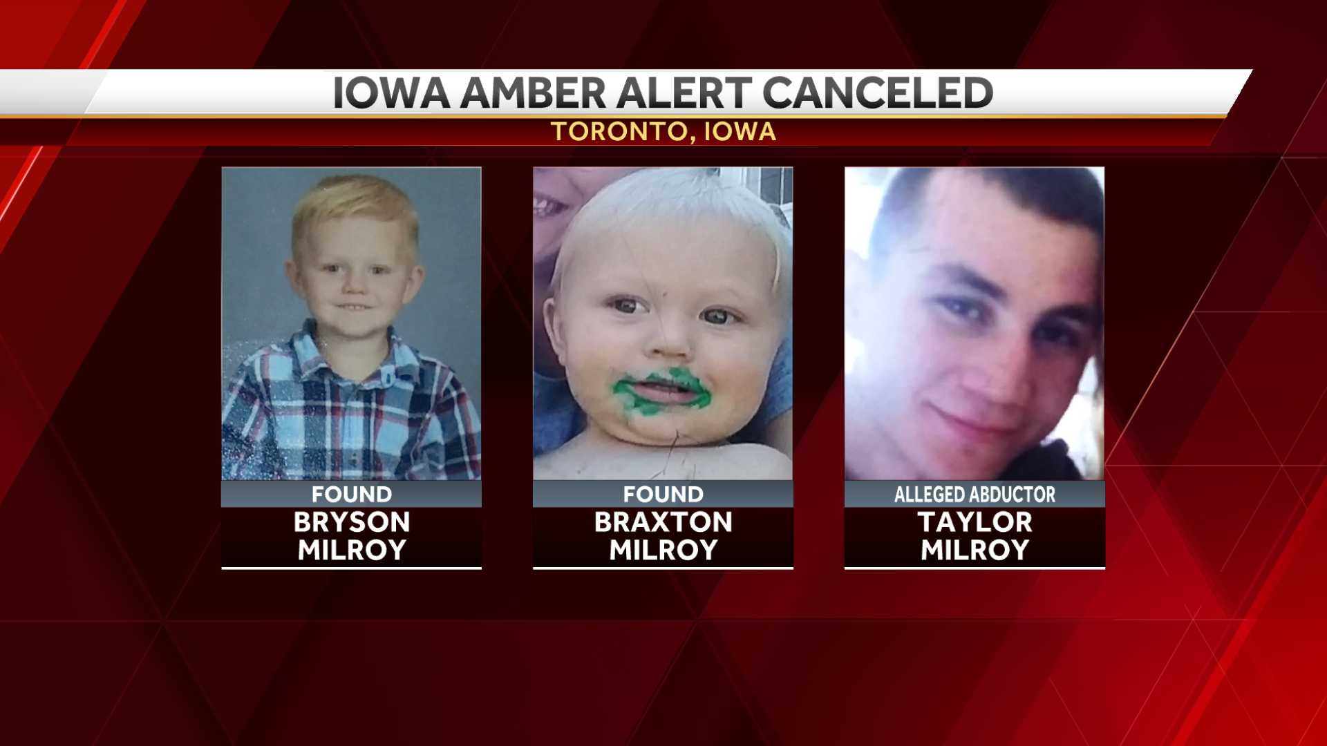 Children Found Safe After Amber Alert Issued In Iowa