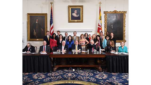 Governor hogan discount bill signing