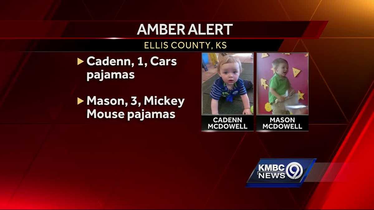 Amber Alert canceled after 2 Kansas children found safe