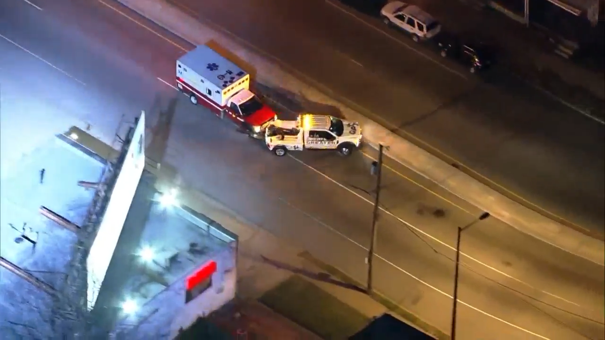 Stolen ambulance police chase in Philadelphia