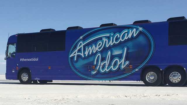 American Idol bus