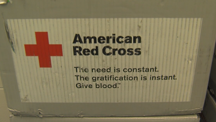 Red Cross asking for donations