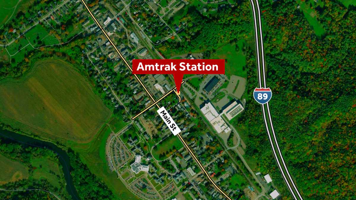 One person dead after getting hit by Amtrak passenger train in Waterbury