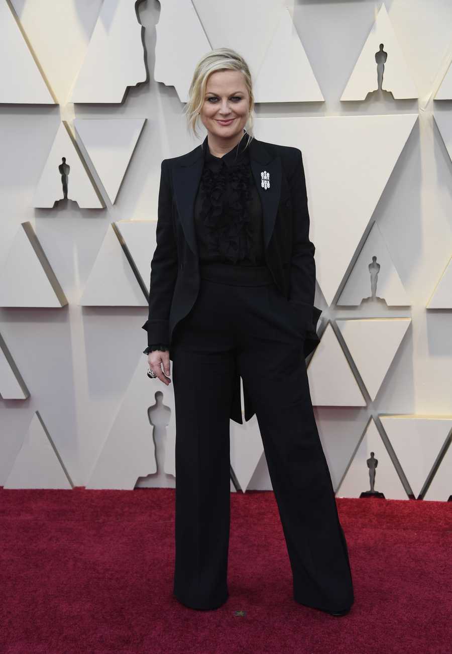 HOLLYWOOD, CALIFORNIA - FEBRUARY 24: Amy Poehler attends the 91st Annual Academy Awards at Hollywood and Highland on February 24, 2019 in Hollywood, California. (Photo by Frazer Harrison/Getty Images) HOLLYWOOD, CALIFORNIA - FEBRUARY 24: Amy Poehler attends the 91st Annual Academy Awards at Hollywood and Highland on February 24, 2019 in Hollywood, California. (Photo by Frazer Harrison/Getty Images)