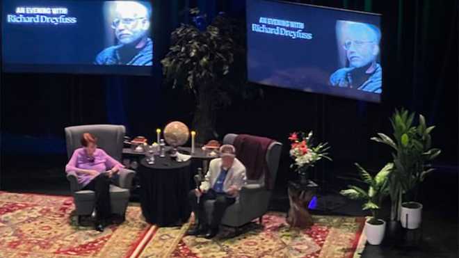 Richard&#x20;Dreyfuss&#x20;took&#x20;part&#x20;in&#x20;a&#x20;question-and-answer&#x20;session&#x20;before&#x20;a&#x20;May&#x20;25,&#x20;2024&#x20;screening&#x20;of&#x20;&#x27;Jaws&#x27;&#x20;at&#x20;The&#x20;Cabot,&#x20;a&#x20;theater&#x20;in&#x20;Beverly,&#x20;Massachusetts.