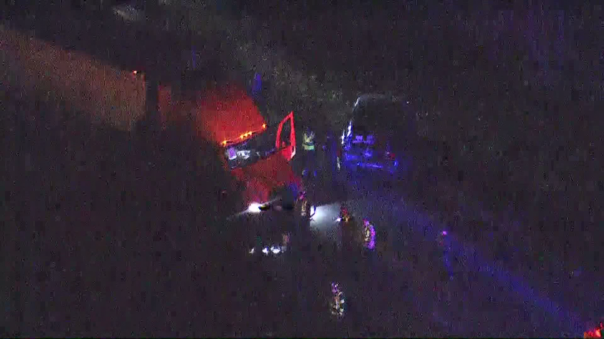 Closure on I-495 North in Andover due to multi-vehicle crash.