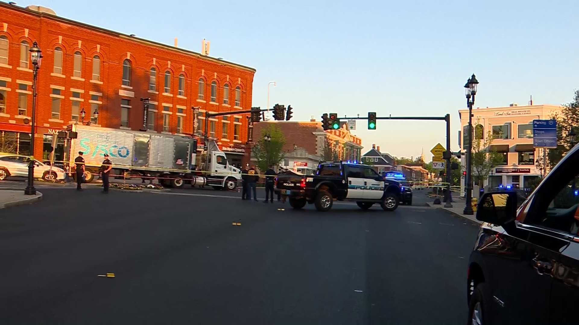 Child Killed In Tractor-trailer Pedestrian Crash At Andover Intersection