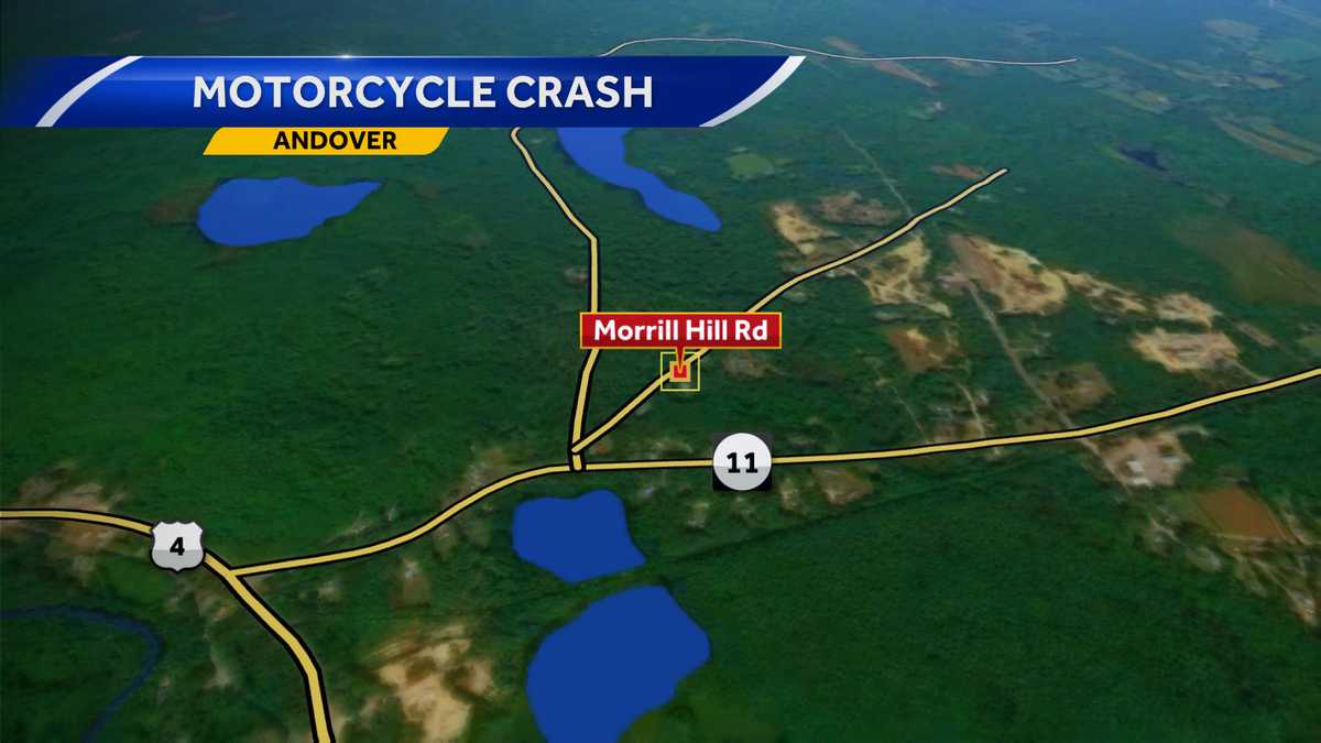 Motorcyclist dies of injuries suffered in Andover crash