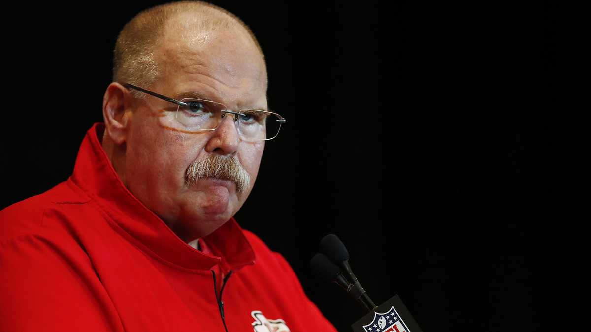 Andy Reid says 'prayers and thoughts go out to everybody' in first ...
