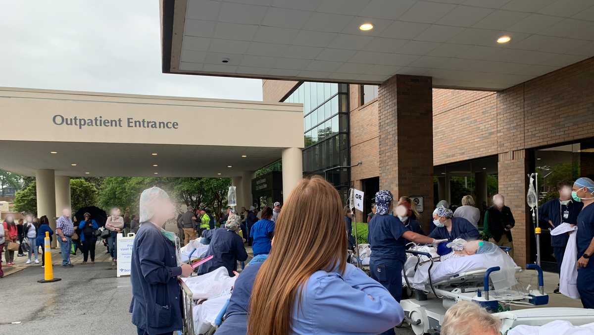 South Carolina Hospital evacuated after fire