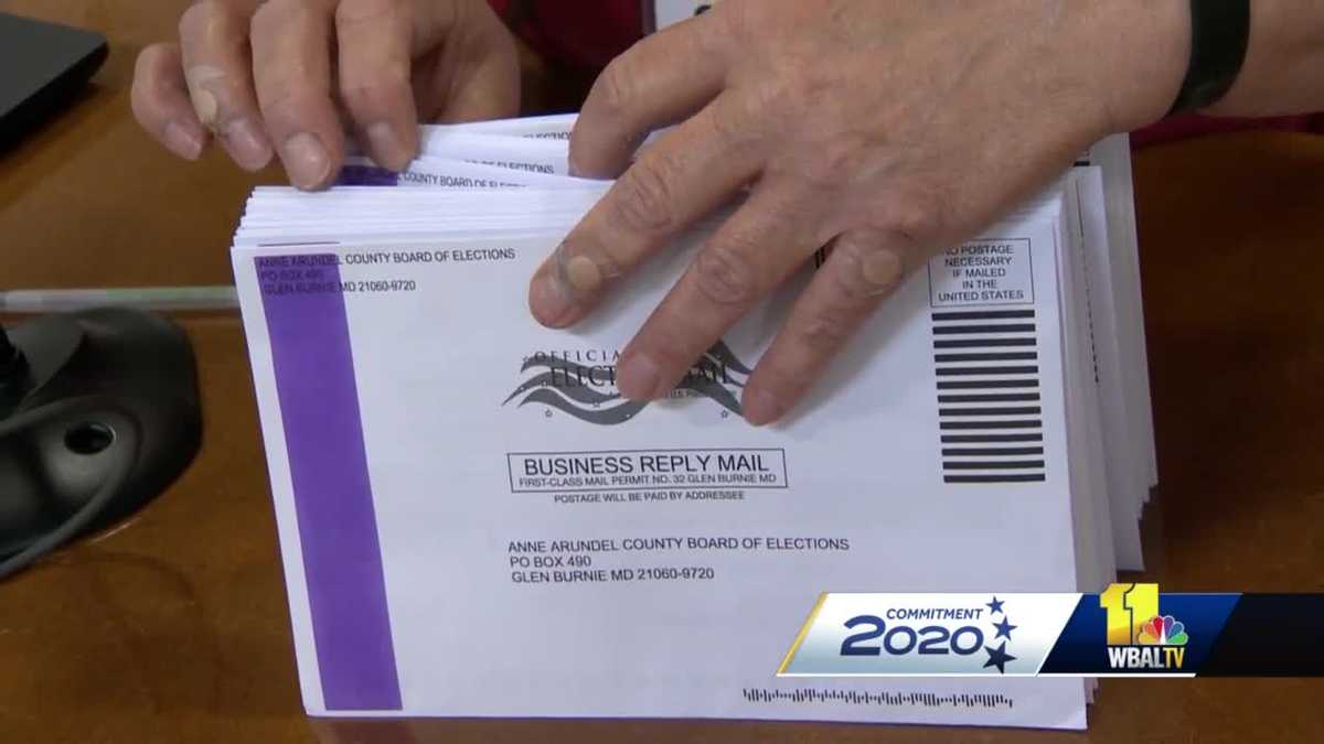 Maryland starts counting mailin ballots for 2020 election