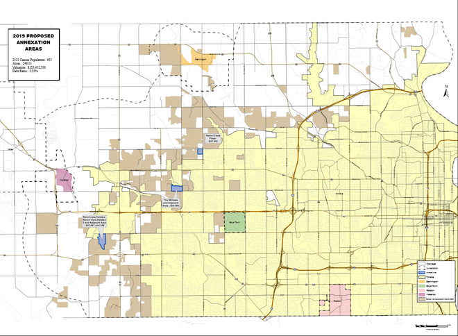 Omaha City Limits Map Omaha Mayor Announces Plans To Annex 4 Sids In 2019