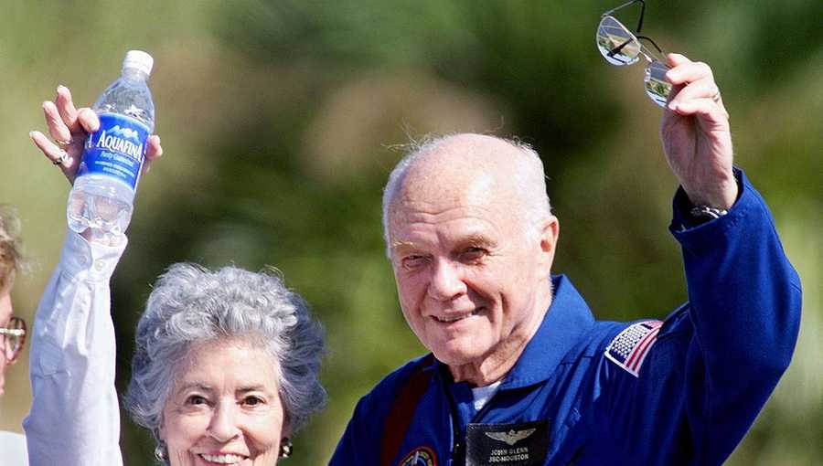 Annie Glenn, widow to astronaut, senator and American icon John Glenn ...