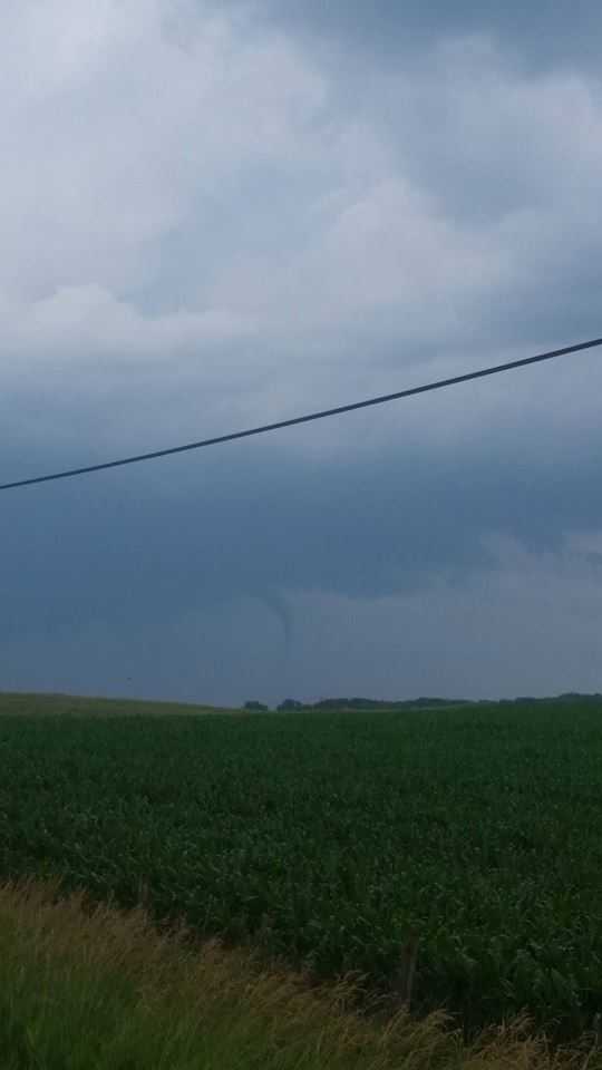 PHOTOS Confirmed tornado spotted in Iowa