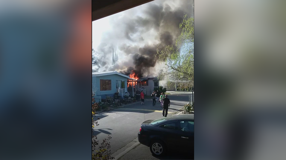 Woman found dead in mobile home fire