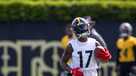 Latrobe, USA. 30th July, 2023. July 30th, 2023: Darnell Washington #80  during the Pittsburgh Steelers training camp in Latrobe, PA. Jason  Pohuski/CSM/Sipa USA(Credit Image: © Jason Pohuski/Cal Sport Media/Sipa  USA) Credit: Sipa