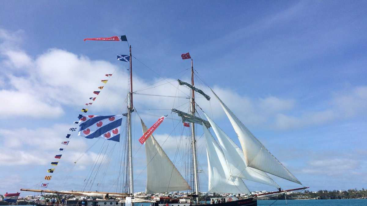 Sail Boston Tall ships dock in Bermuda ahead of race to Mass.