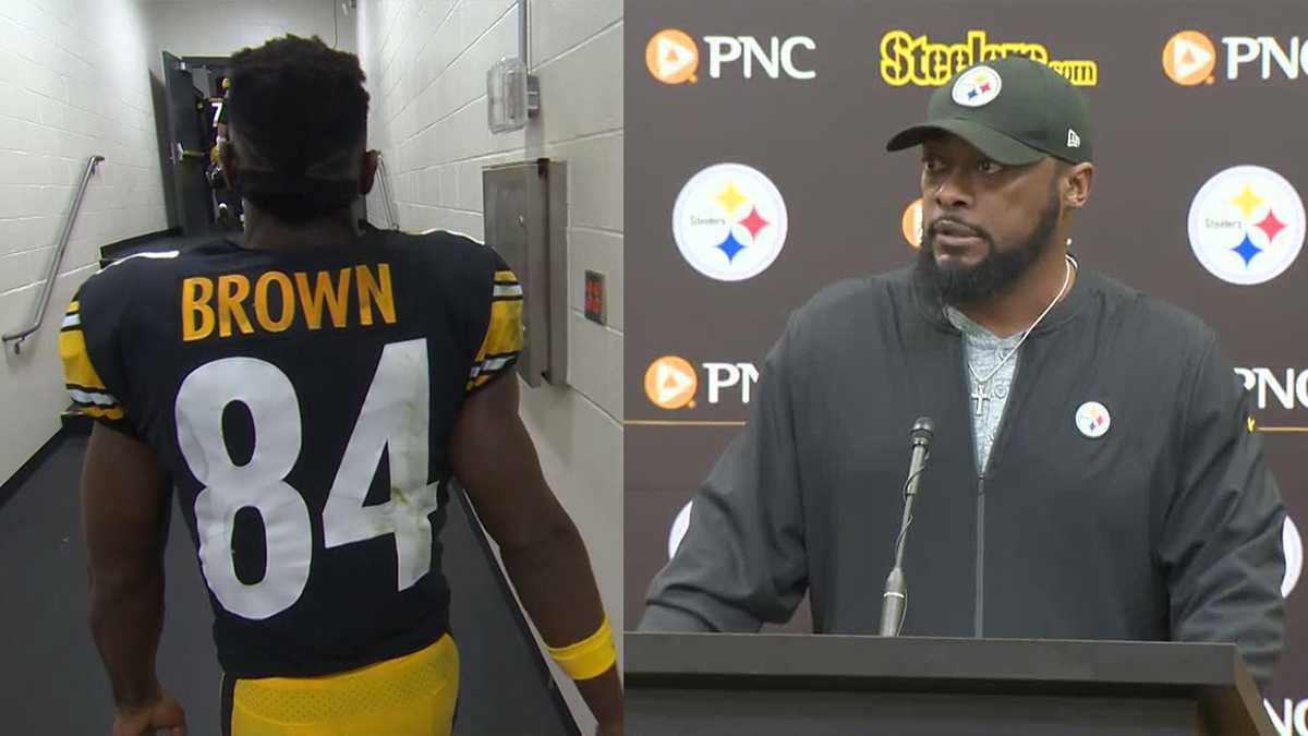 Mike Tomlin denies the Pittsburgh Steelers have received a trade request  from Antonio Brown, NFL News