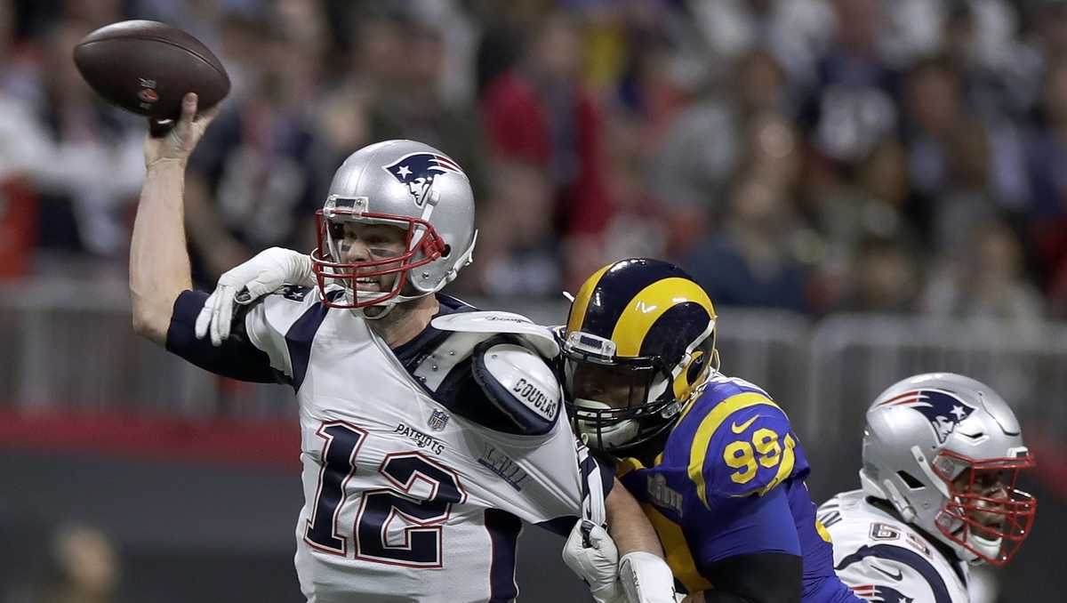 Hunky Super Bowl LIII Players: Rams and Patriots — Photos