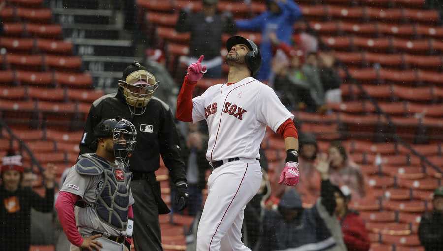 J.D. Martinez: Red Sox OF celebrated birthday at Fenway Park