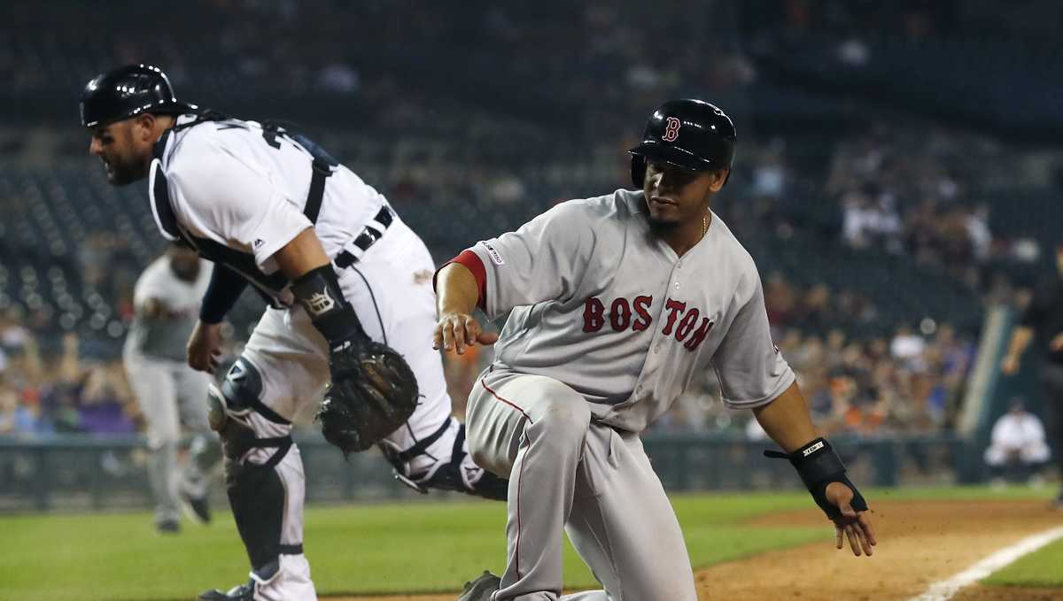 Red Sox's Mookie Betts hits for cycle for first time in his career