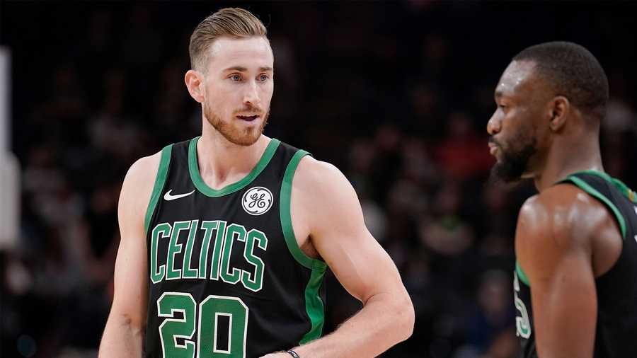 Celtics star Gordon Hayward breaks hand; out indefinitely