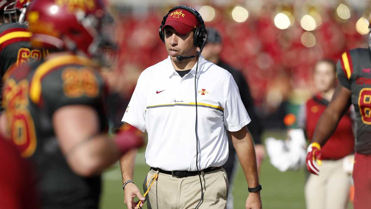 Iowa State's Matt Campbell named Big 12 Coach of the Year