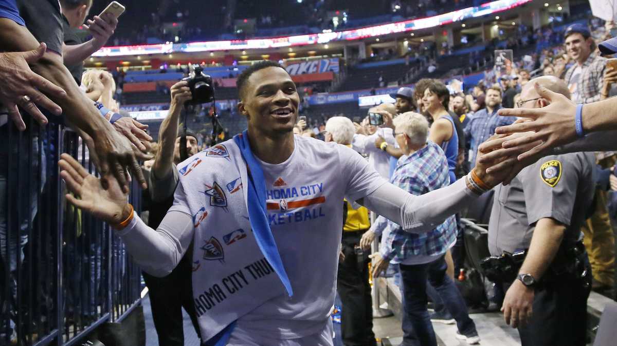 Looking at Russell Westbrook’s Thunder career by the numbers