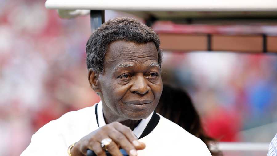 Outfielder Lou Brock of the St. Louis Cardinals with his lead from News  Photo - Getty Images