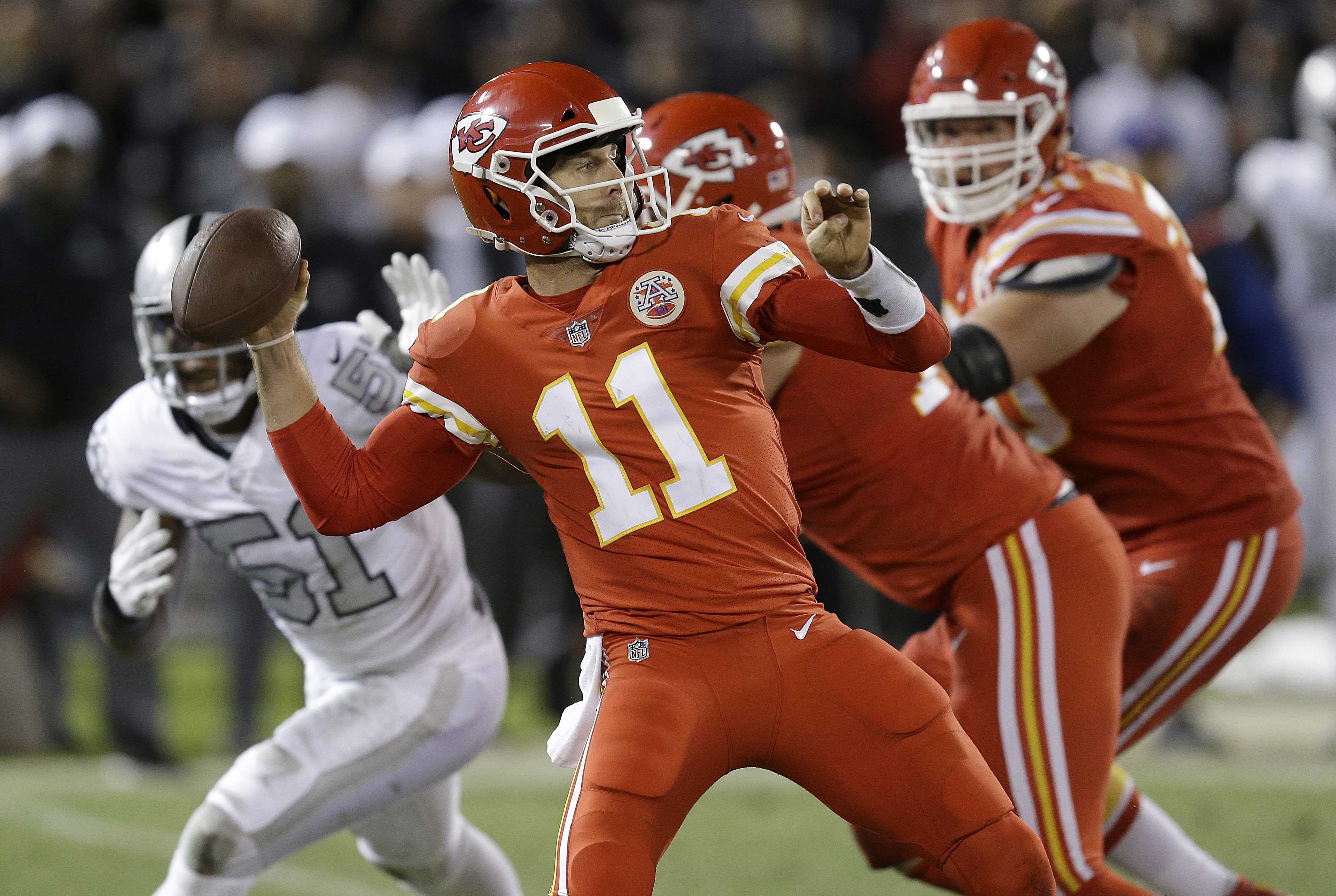 Raiders Score On Final Play To Beat Chiefs 31-30