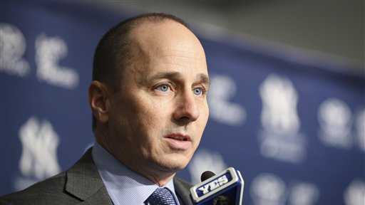 Brian Cashman, general manager of the New York Yankees