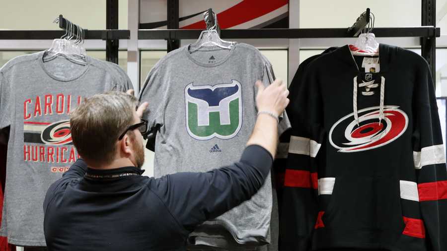 The Carolina Hurricanes are bringing back the Hartford Whalers jerseys