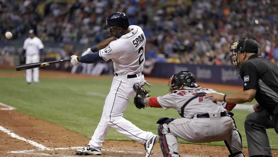 Three-Run Triple Helps Rays Rally In 8th Past Red Sox 6-4