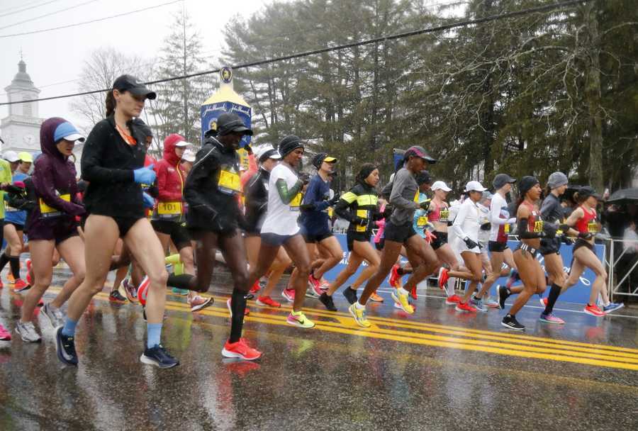Photos 122nd running of Boston Marathon