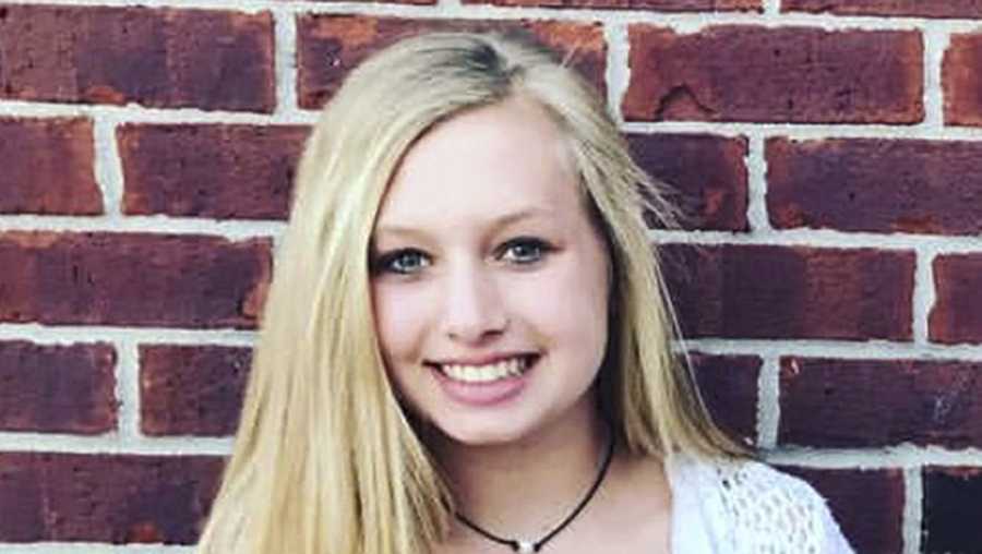 This undated file photo provided by the Whistler family shows Ella Whistler. Whistler was shot in a classroom Friday, May 25, 2018, at Noblesville West Middle School in Noblesville, Indiana, near Indianapolis.