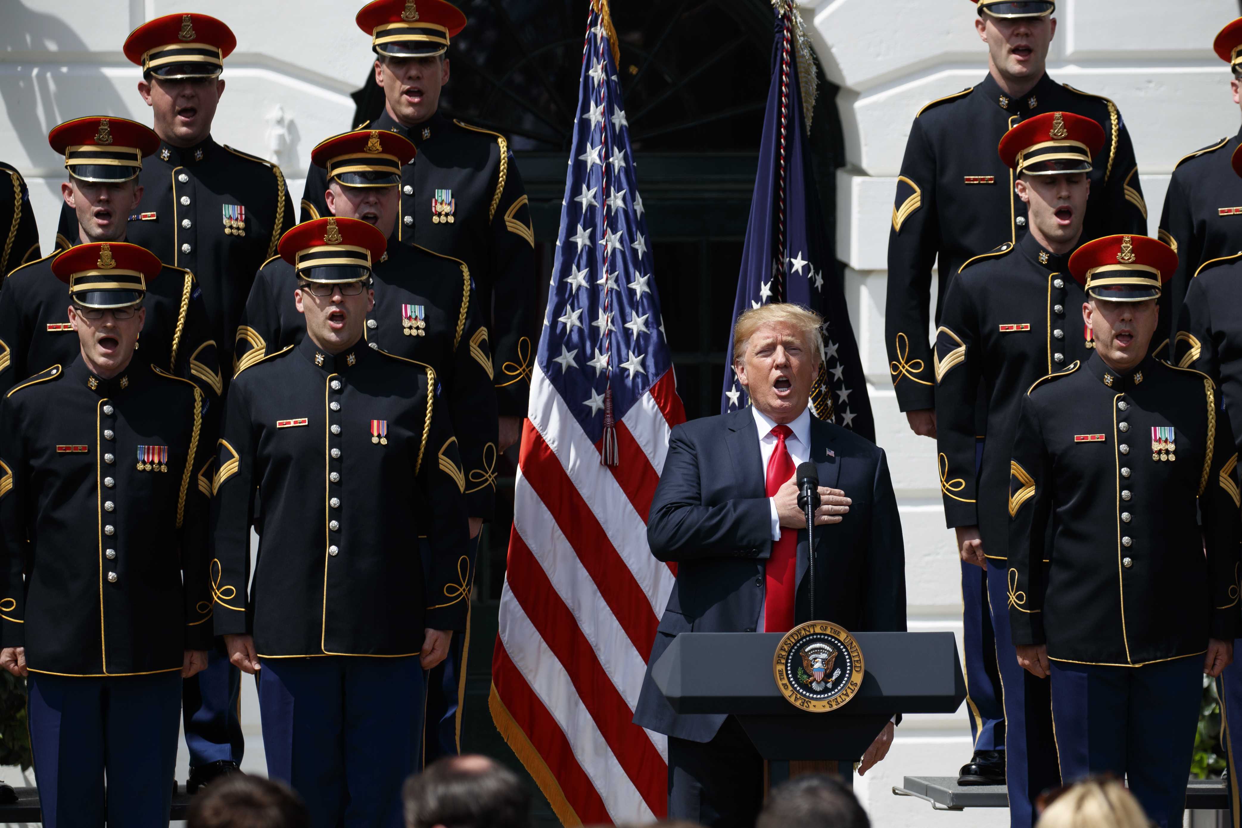 Man Takes A Knee During National Anthem Event Replacing Eagles Visit   Ap 18156717617098 