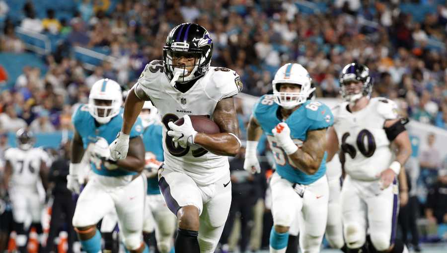 NFL Preseason - Miami Dolphins vs Baltimore Ravens